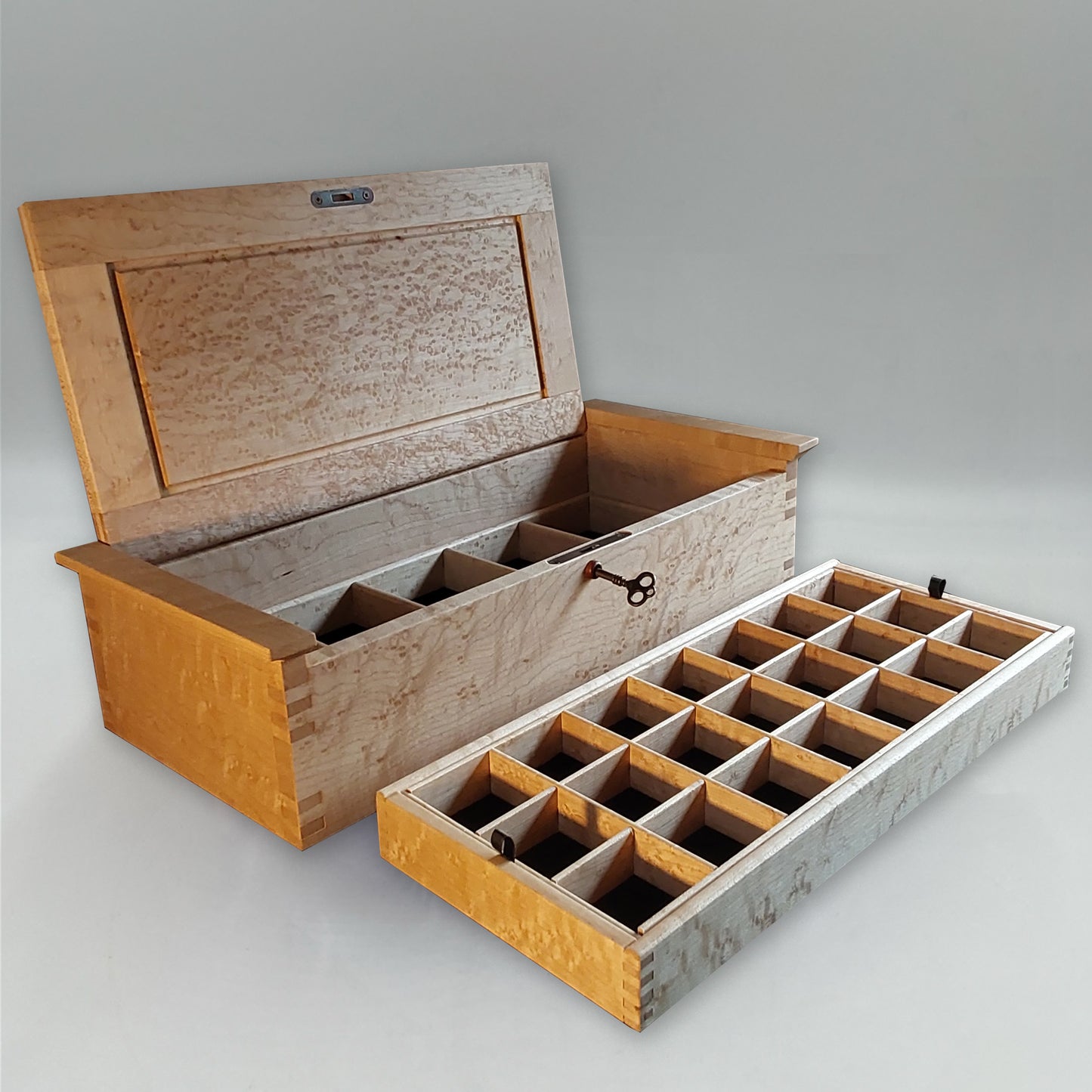 Birdseye Maple Jewelry Box