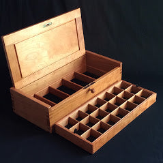 cherry wood jewelry box